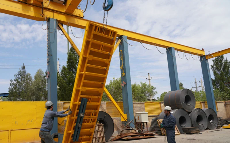 concrete metal formwork production